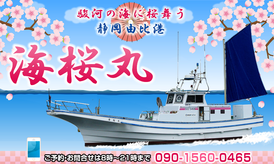 静岡 由比 釣り船 海桜丸 静岡 由比 釣り船 海桜丸